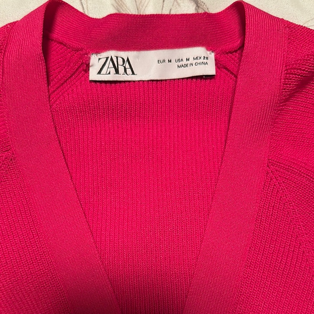 Zara Women's Pink Sweater